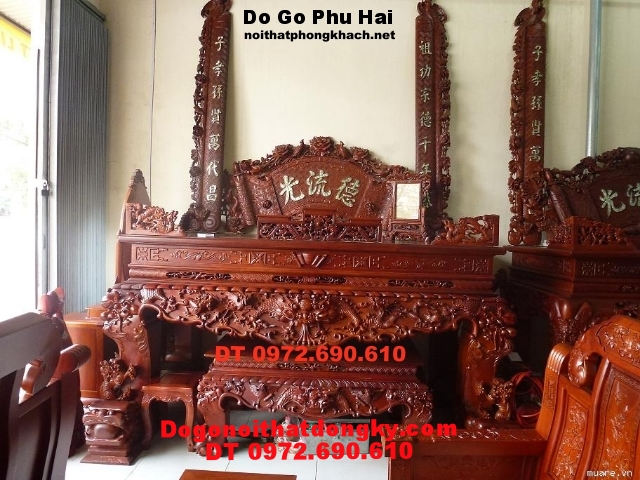 Hoành phi câu đối Bộ hoành phi HP03