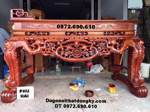 Mẫu sập thờ, Bàn thờ đẹp cho gia đình, dòng họ ST76