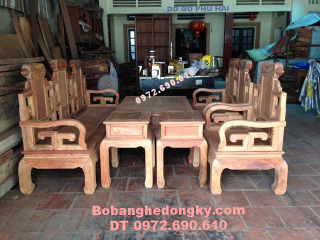 Đồ gỗ nội thất đẹp Bộ bàn ghế Đồng kỵ giá rẻ B188