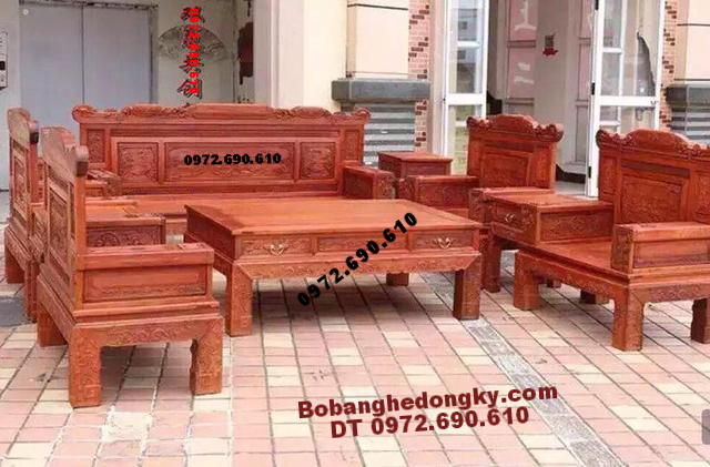 Bộ Bàn Ghế Phòng Khách Đẹp Cho Nhà Biệt Thự B222