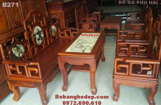 Bộ Bàn Ghế Mẫu Cổ Cho Không Gian Nhỏ B271