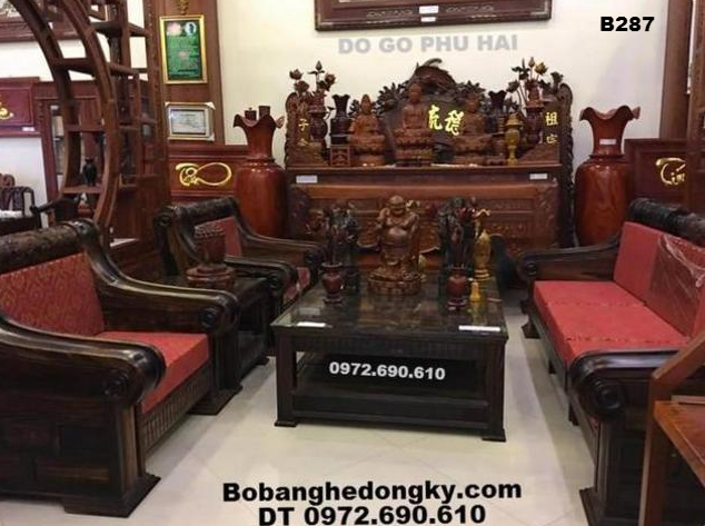 Bộ Bàn Ghế Gỗ Mẫu Hiện Đại Bobanghedep.com B287