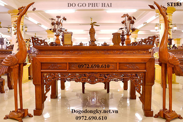 Mẫu Bàn Thờ Đẹp Nhiều Người Tìm Kiếm Nhất ST183