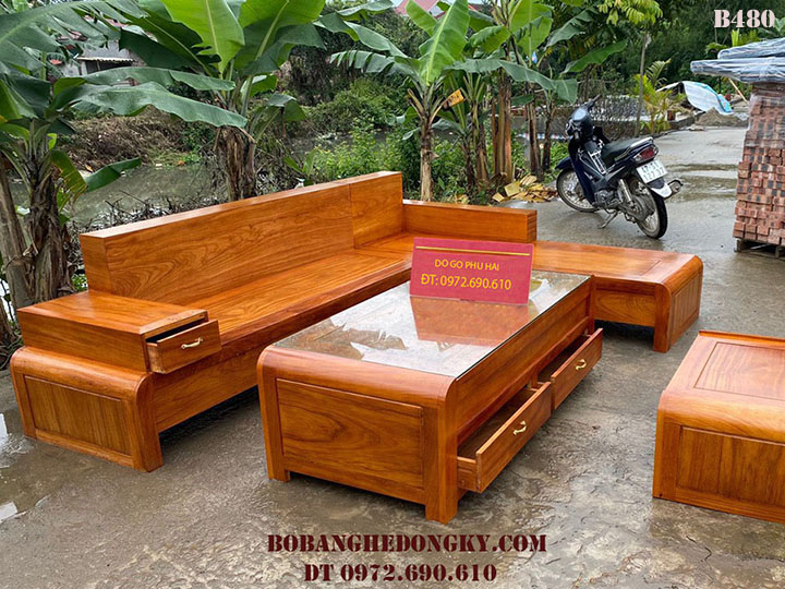 Bộ Sofa Góc Chữ L Đẹp Bán Chạy Nhất Năm 2021 B480