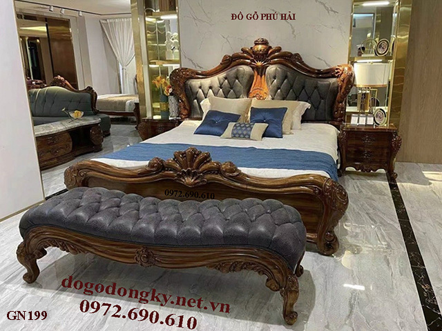 Giường Ngủ Royal Luxury - Hoàng Gia Cao Cấp GN199